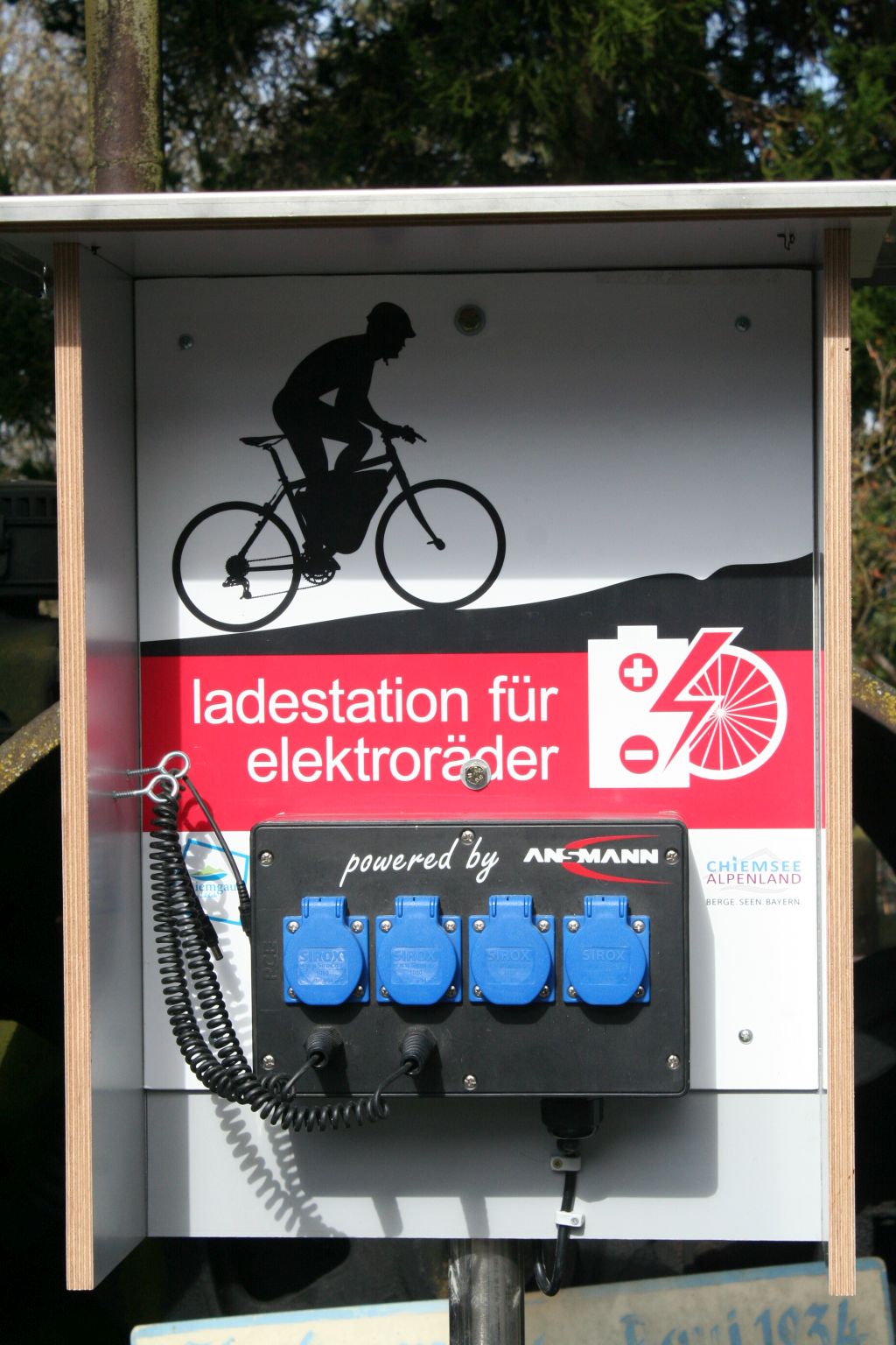 E-Bike-Ladestation